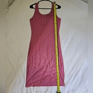Pink Long Summer Dress